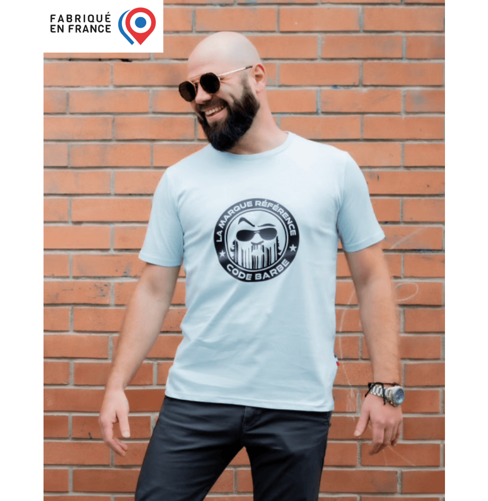 Tee-shirt Premier Fr – Bleu ciel